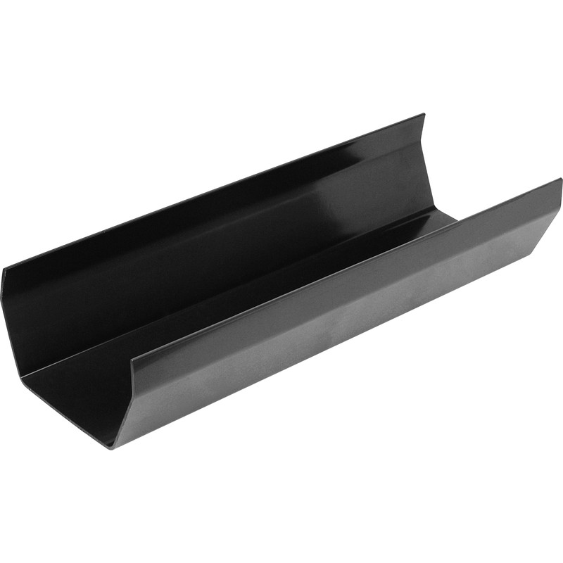 Black Square Line Gutter & Downpipe